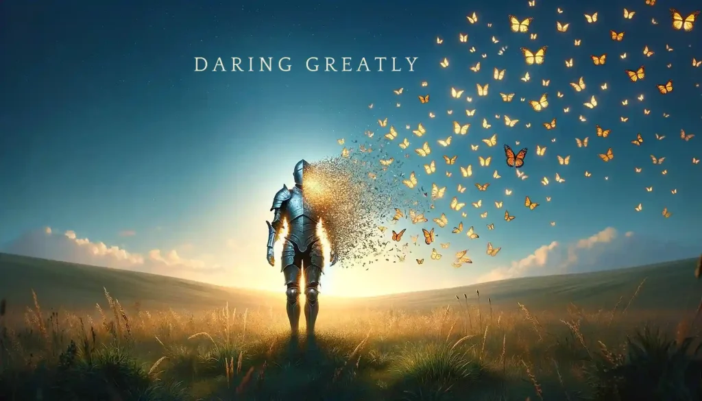 You are currently viewing كتاب “الجرأة العظيمة” للكاتبة برينيه براون: استكشاف الشجاعة والضعف